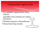 Pagrindiniai organizacijų tipai pagal H. Mintzbergą 4 puslapis