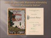 Pristatymas apie Maironį 15 puslapis