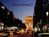 Paryžius skaidrės 6 puslapis