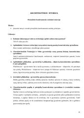 120 klausimų su atsakymais apie skirtingus architektūros laikotarpius ir jų bruožus. 9 puslapis