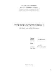 Trifazės, magnetinės ir sudėtingos grandinės analizė