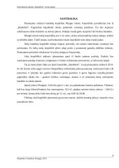 Įmonės „Bandelinė“ verslo planas 4 puslapis