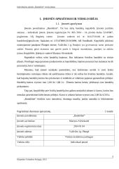 Įmonės „Bandelinė“ verslo planas 5 puslapis