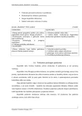 Įmonės „Bandelinė“ verslo planas 7 puslapis