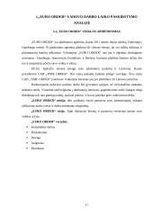 „Euro Order“ vadovo darbo laiko paskirstymo analizė 17 puslapis