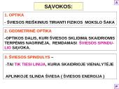 Šviesos sklidimas skaidrės 4 puslapis