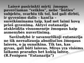 Eutanazijos iššūkis  18 puslapis