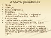 Nėštumo nutraukimas 19 puslapis