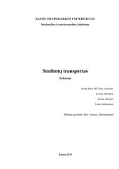 Studentų transportas