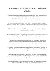Studentų transportas 11 puslapis