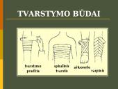 Tvarstymas ir jo principai 13 puslapis