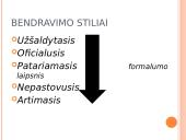 Verbalinė komunikacija. Derybiniai įgūdžiai 5 puslapis