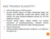 Verbalinė komunikacija. Derybiniai įgūdžiai 9 puslapis