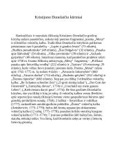 Kristijono Donelaičio biografija ir kūryba 8 puslapis