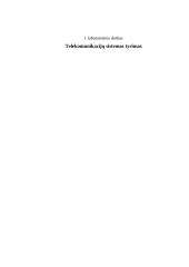 Telekomunikacijų sistemos tyrimas 1 puslapis