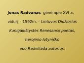 Jono Radvano biografija 2 puslapis