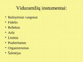 Viduramžių atlikėjai, kūriniai 15 puslapis