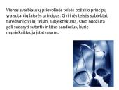 Civilinės teisės principai skaidrės 15 puslapis