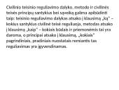 Civilinės teisės principai skaidrės 6 puslapis