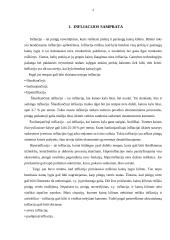 Infliacija ir jos sprendimo būdai referatas 4 puslapis