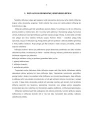 Infliacija ir jos sprendimo būdai referatas 8 puslapis