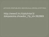 Individualios verslo įmonės steigimas 11 puslapis