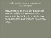 Individualios verslo įmonės steigimas 5 puslapis