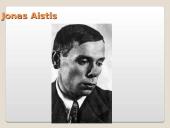 Jono Aisčio kūryba