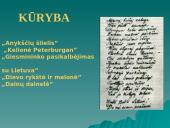 A. Baranausko gyvenimo kelio pradžia 11 puslapis