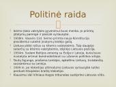 Autoritarinio valdymo laikotarpis Lietuvoje 5 puslapis