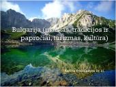 Projektas apie Bulgariją