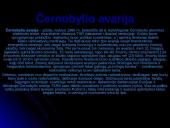 Černobylio avarija skaidrės 2 puslapis