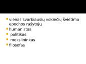 Johanas Volfgangas Gėtė skaidrės 3 puslapis