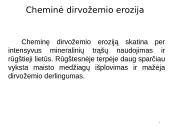 Dirvožemio degradacija, erozija, tarša, slėgimas 15 puslapis