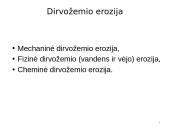 Dirvožemio degradacija, erozija, tarša, slėgimas 10 puslapis
