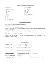 Įvairios matematikos formulės 4 puslapis
