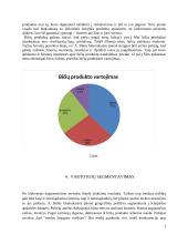 Pasirinktos įmonės X rinkodaros planas 7 puslapis