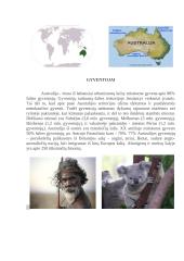 Trumpa Australijos charakteristika 2 puslapis