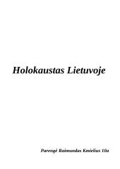 Holokaustas Lietuvoje