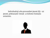 Vadyba. Individuali įmonė 6 puslapis