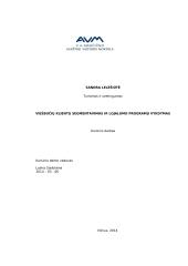 Viešbučio svečių segmentavimas ir lojalumo programų vykdymas