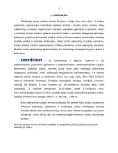 Marketingo planas UAB "Onninen" 3 puslapis