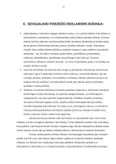 Seksualaus įvaizdžio panaudojimo atveju reklamoje analizė 17 puslapis