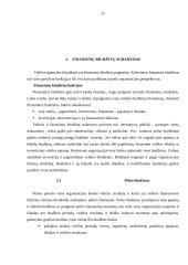 Biudžetų esmė, finansinių ir veiklos biudžetų sudarymas 11 puslapis