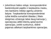 Korespondentinė bankininkystė tarptautinių finansų seminarinis darbas 16 puslapis