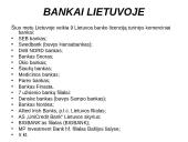 Korespondentinė bankininkystė tarptautinių finansų seminarinis darbas 6 puslapis