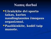 Kuriai veiklai reikia daugiausia energijos? 12 puslapis