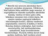 Vandentiekis skaidrės 7 puslapis
