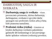 Darbuotojų sauga ir sveikata skaidrės 2 puslapis
