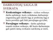 Darbuotojų sauga ir sveikata skaidrės 3 puslapis